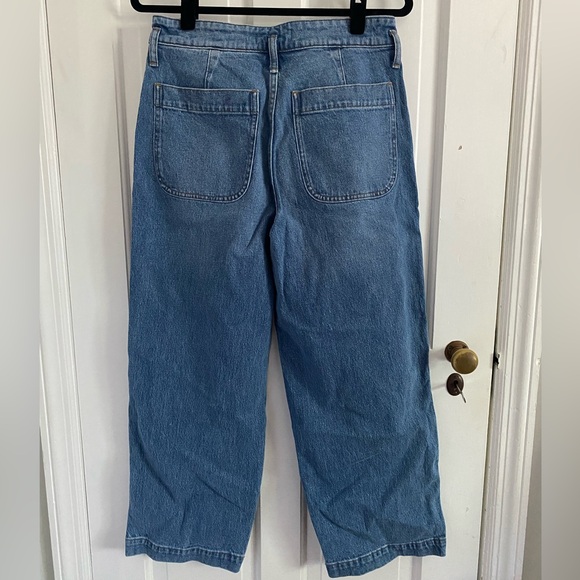 Madewell The Perfect Vintage Wide-Leg Cropped Jean NWOT - Picture 3 of 8